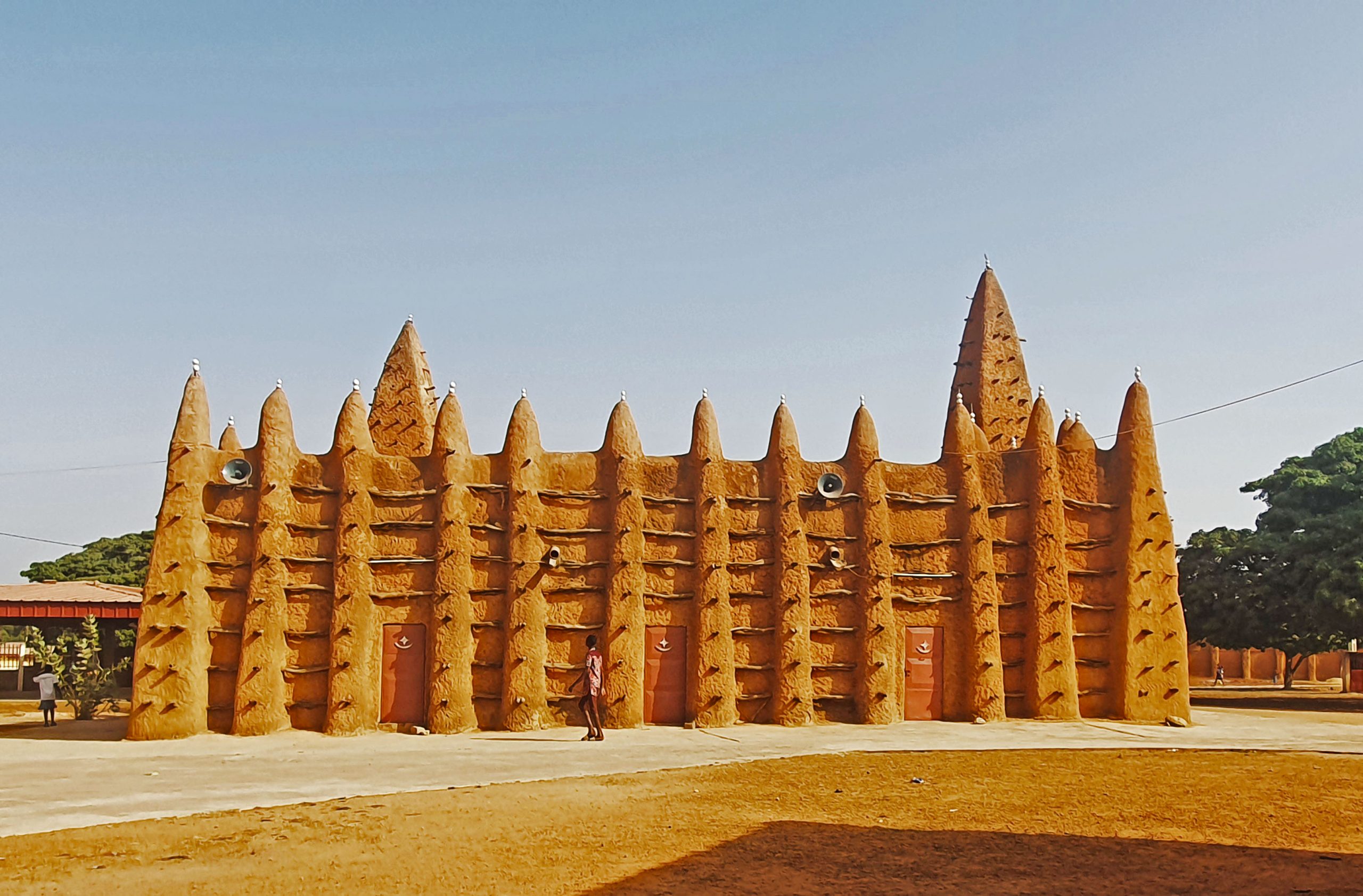 Grande Mosquée, Kong, Côte d_Ivoire
