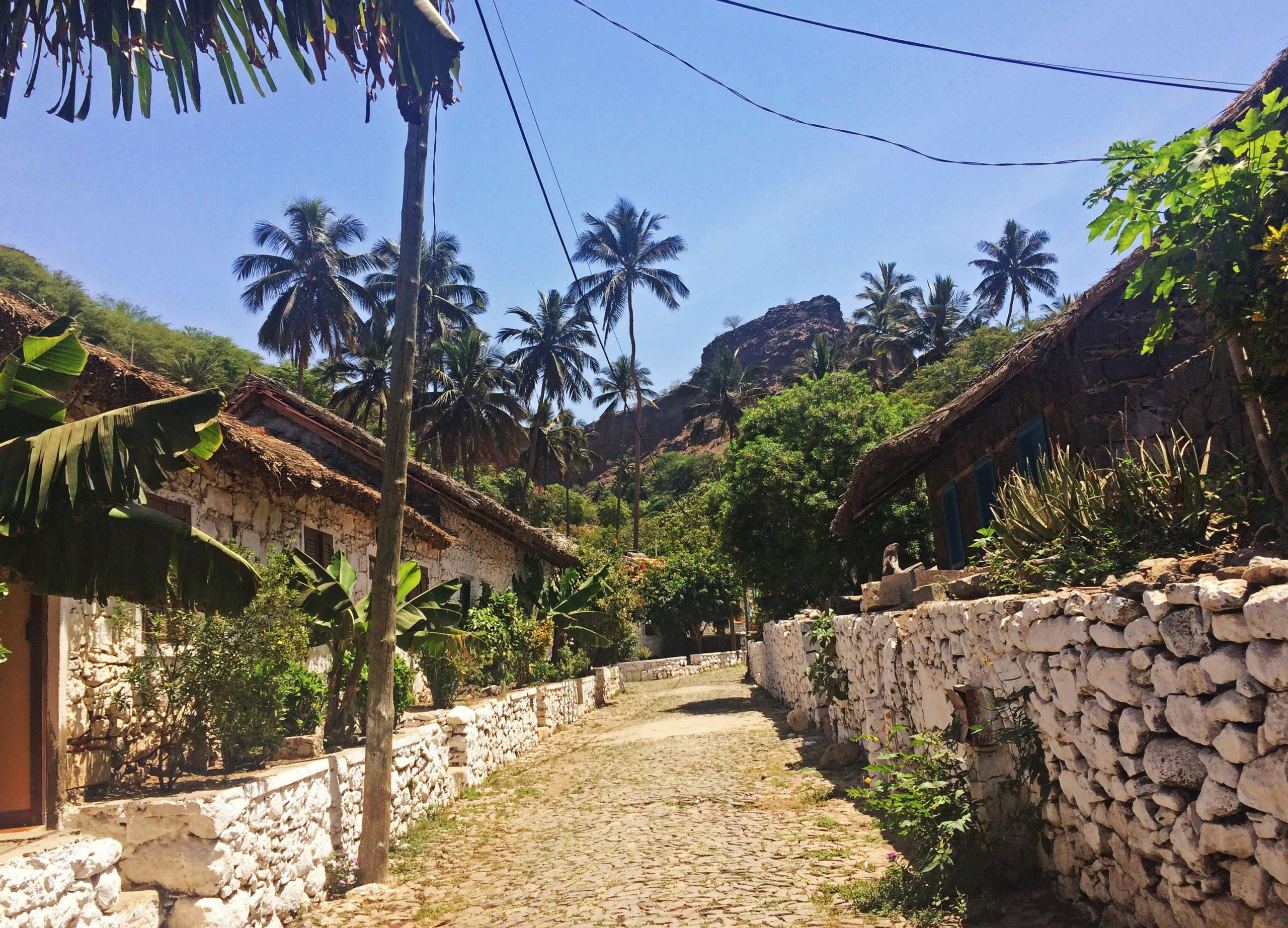 Rua de Banana, Cidade Velha, Cabo Verde